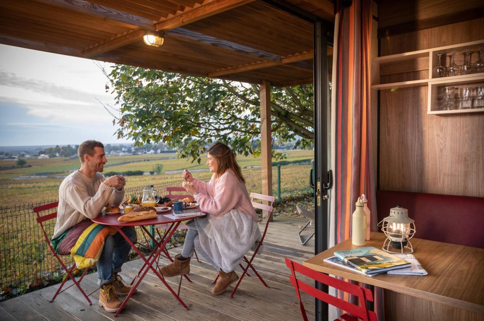 Huttopia Meursault Zimmer foto